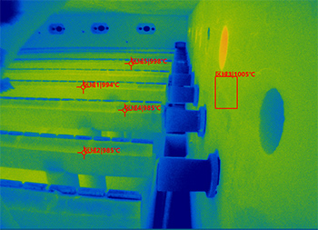 Steel Furnaca Infrared Camera